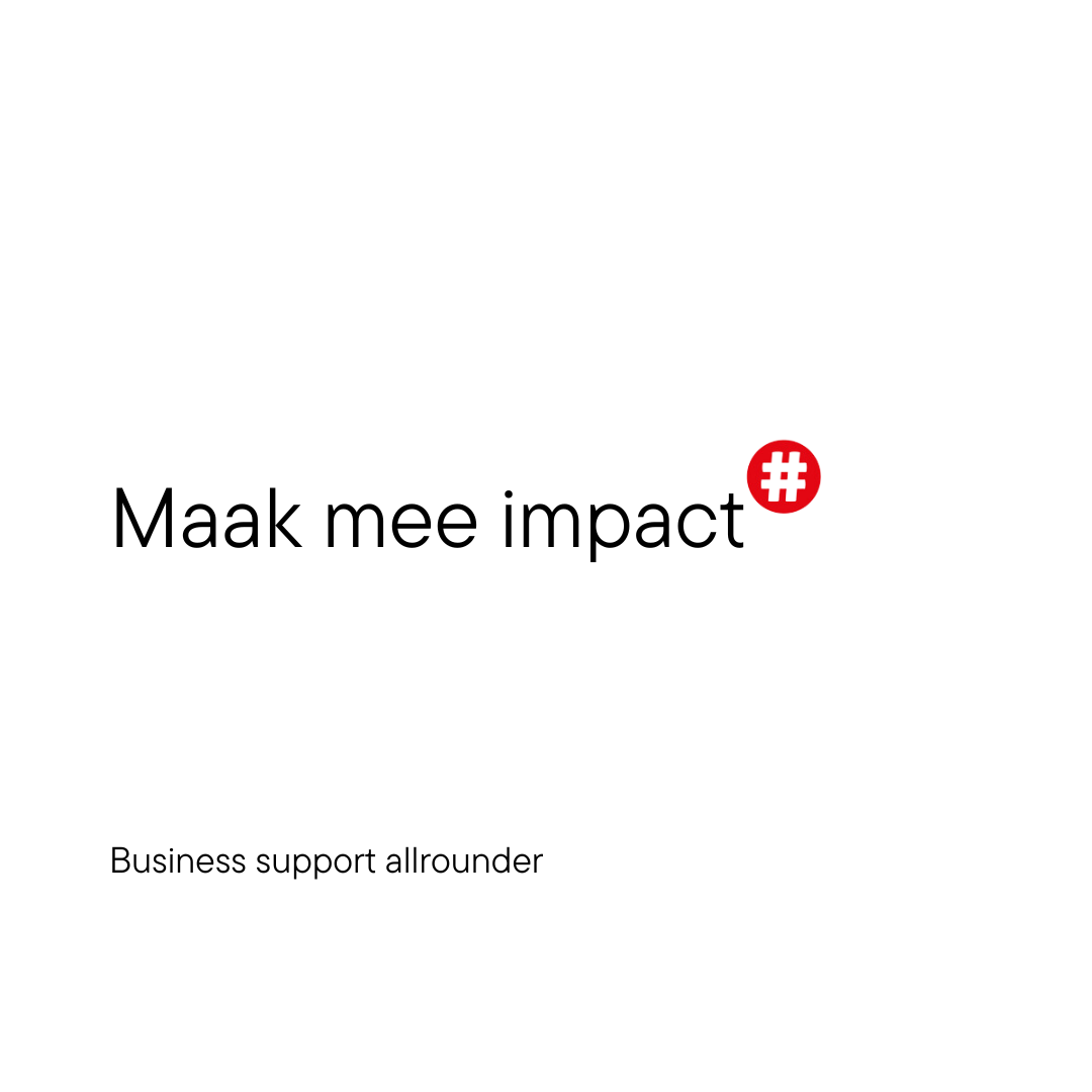 VACATURE: Business support allrounder